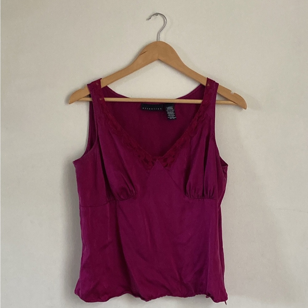 Vintage, 100% silk, large